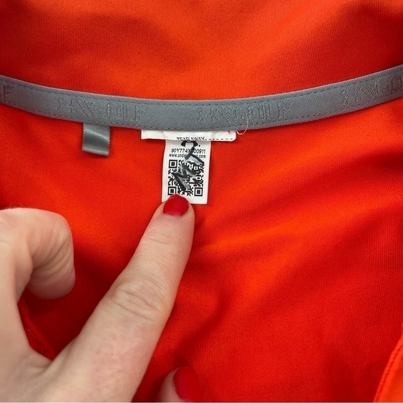 Under Armour Women's SS Orange Auburn Tigers Solid Golf Polo Loose Heat Gear - Picture 5 of 10